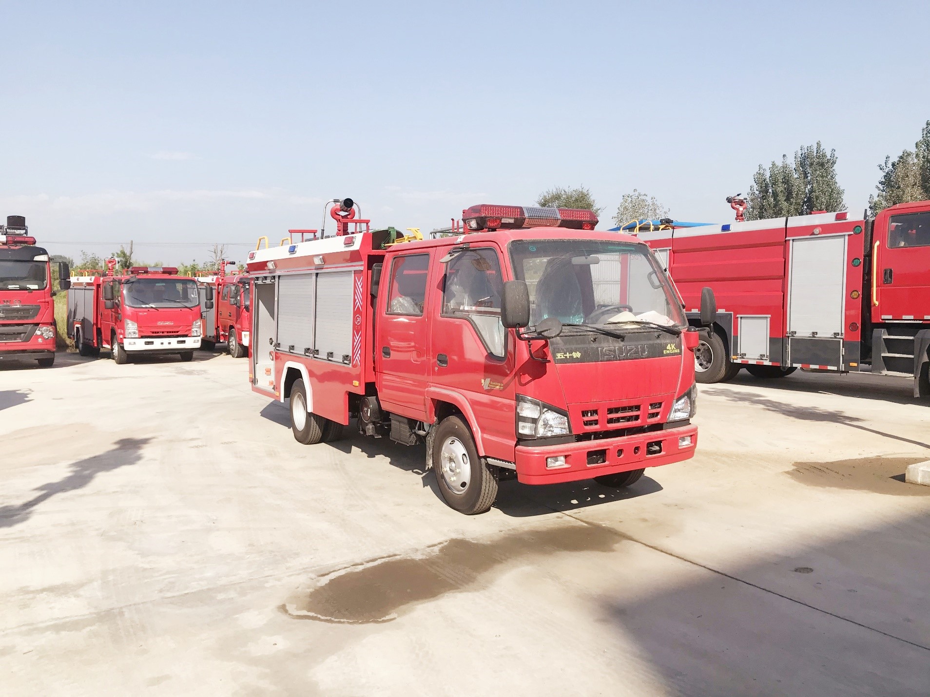國六慶鈴2.5噸消防車